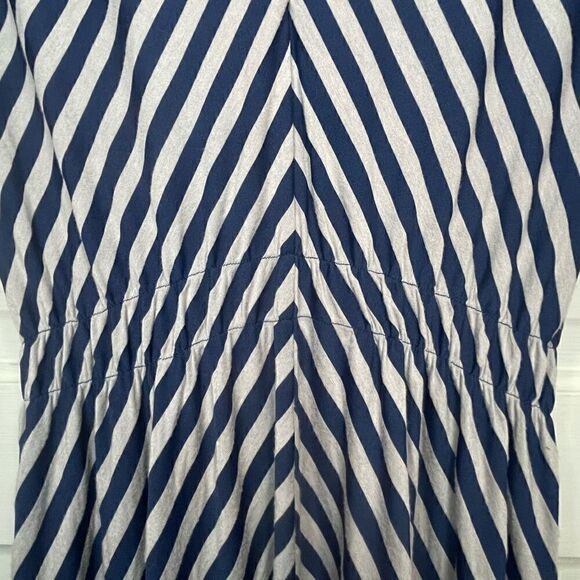 Umgee Hi Lo Striped Maxi Dress - Picture 6 of 7